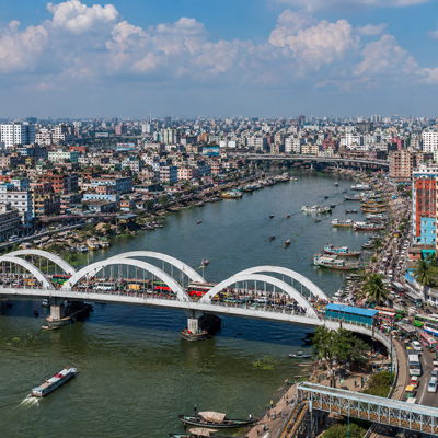 AI vision of Dhaka